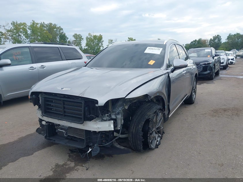 2022 Genesis Gv70 VIN KMUMADTB3NU045935 IAAI salvage auction — FRONT END, Salvage Title, sold $9,400 on 2026-10-10 (photo 2)