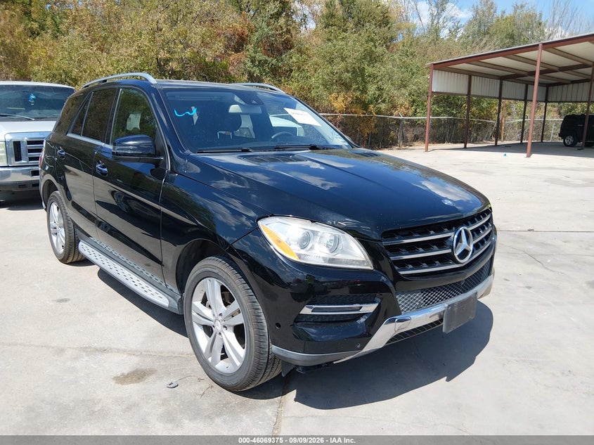 2015 Mercedes-benz M-klasse VIN 4JGDA5JB5FA599990 — IAAI salvage auction photo