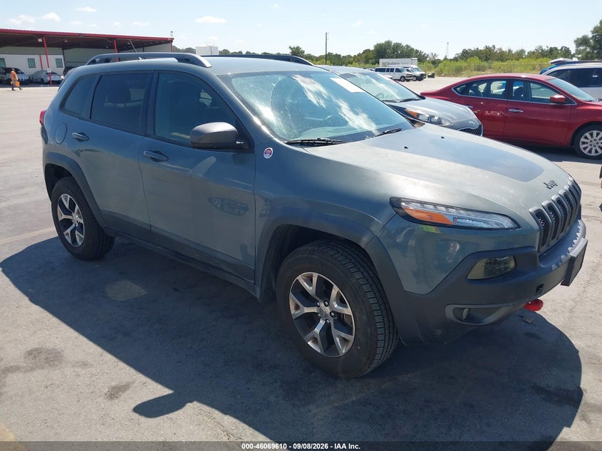 2014 Jeep Cherokee VIN 1C4PJMBS4EW278776 IAAI salvage auction — NORMAL WEAR, Salvage Title, sold $1,525 on 2026-09-13 (photo 1)