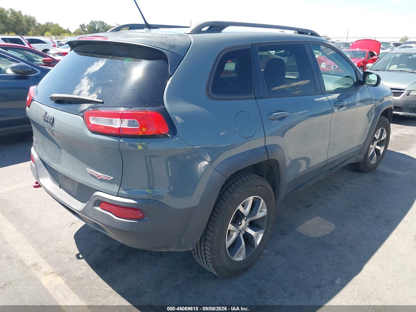 2014 Jeep Cherokee VIN 1C4PJMBS4EW278776 IAAI salvage auction — NORMAL WEAR, Salvage Title, sold $1,525 on 2026-09-13 (photo 4)