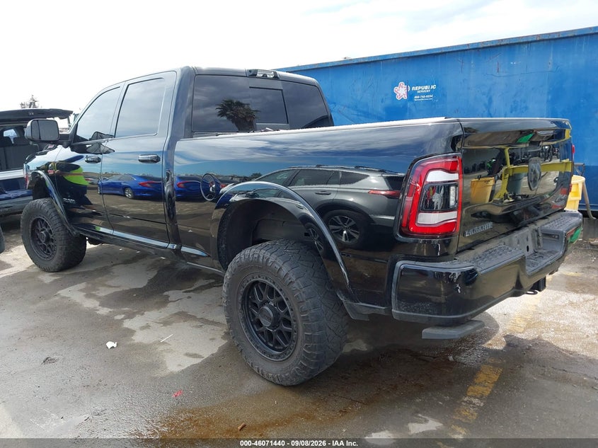 2022 Ram 2500 VIN 3C6UR5FL2NG371399 IAAI salvage auction — RIGHT FRONT, Salvage Title, sold $15,200 on 2026-10-16 (photo 3)