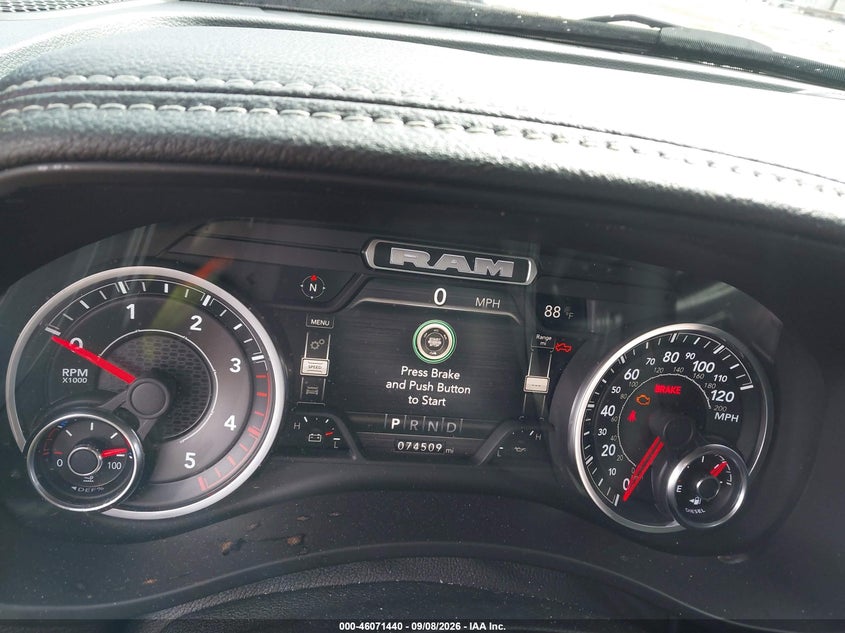 2022 Ram 2500 VIN 3C6UR5FL2NG371399 IAAI salvage auction — RIGHT FRONT, Salvage Title, sold $15,200 on 2026-10-16 (photo 7)