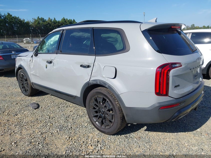 2022 Kia Telluride VIN 5XYP5DHC6NG295001 IAAI salvage auction — FRONT END, Salvage (Virginia), sold $3,200 on 2026-10-03 (photo 3)