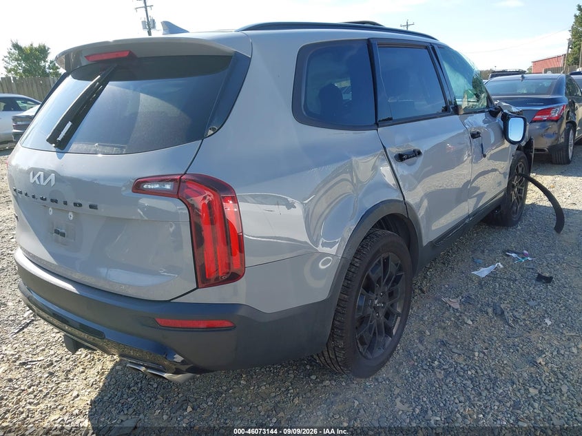 2022 Kia Telluride VIN 5XYP5DHC6NG295001 IAAI salvage auction — FRONT END, Salvage (Virginia), sold $3,200 on 2026-10-03 (photo 4)