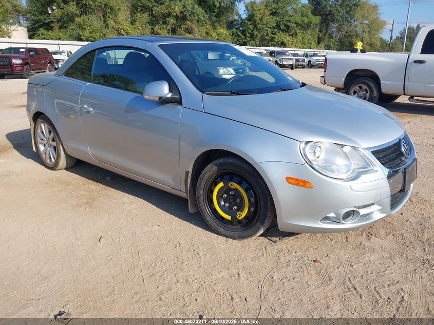 2008 Volkswagen Eos VIN WVWBA71F48V048780 IAAI salvage auction — FRONT END, Original (Texas), sold $975 on 2026-10-07 (photo 1)