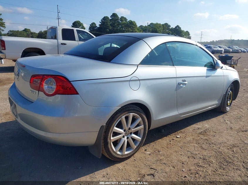 2008 Volkswagen Eos VIN WVWBA71F48V048780 IAAI salvage auction — FRONT END, Original (Texas), sold $975 on 2026-10-07 (photo 4)