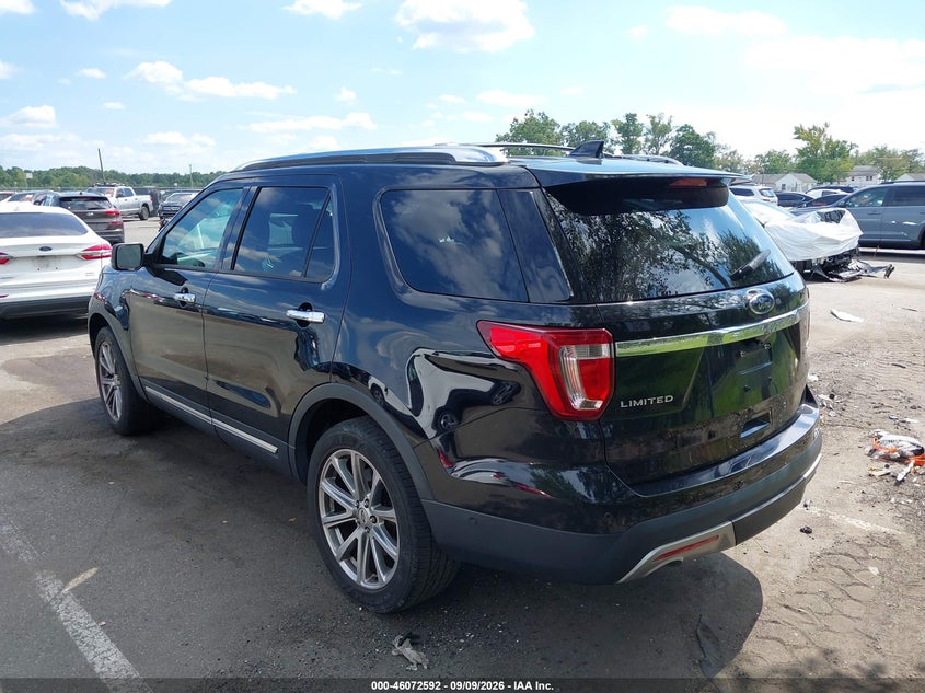 2016 Ford Explorer VIN 1FM5K8F81GGB00181 IAAI salvage auction — Flood, Salvage, sold $2,050 on 2026-10-12 (photo 3)