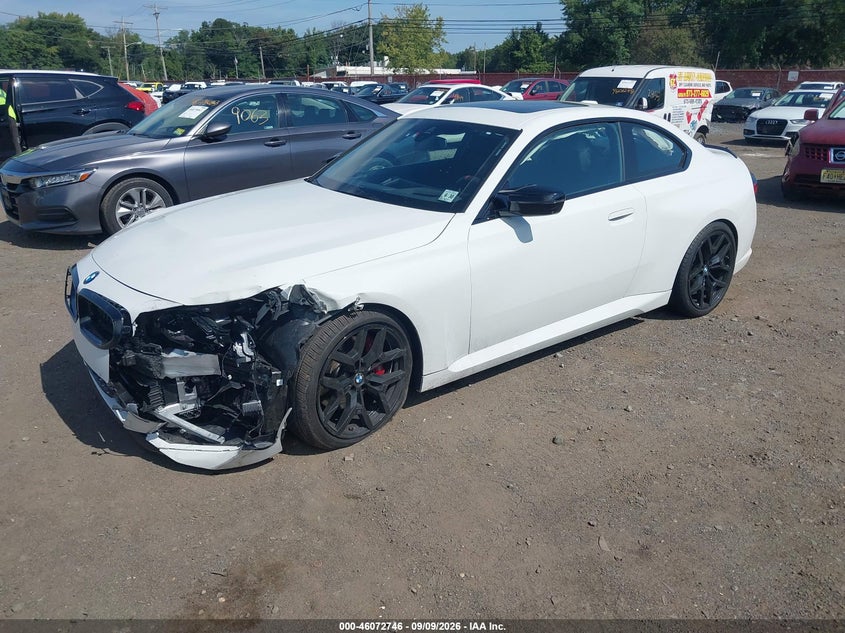 2025 BMW VIN 3MW53CM06S8F72690 IAAI salvage auction — FRONT END, Salvage (Idaho), sold $22,900 on 2026-09-28 (photo 2)