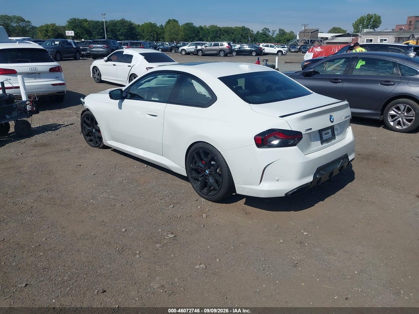 2025 BMW VIN 3MW53CM06S8F72690 IAAI salvage auction — FRONT END, Salvage (Idaho), sold $22,900 on 2026-09-28 (photo 3)