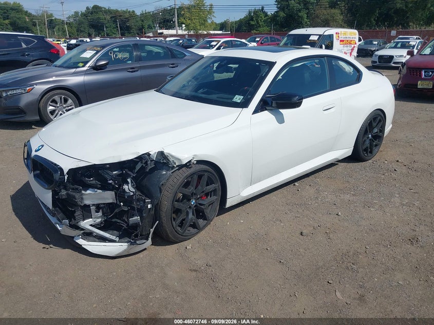 2025 BMW VIN 3MW53CM06S8F72690 IAAI salvage auction — FRONT END, Salvage (Idaho), sold $22,900 on 2026-09-28 (photo 6)