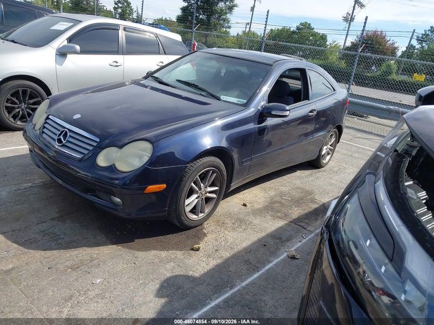 2003 Mercedes-benz C class VIN WDBRN40J53A415269 IAAI salvage auction — NORMAL WEAR, Clear-Dealer Only (North Carolina), sold $400 on 2026-09-27 (photo 2)
