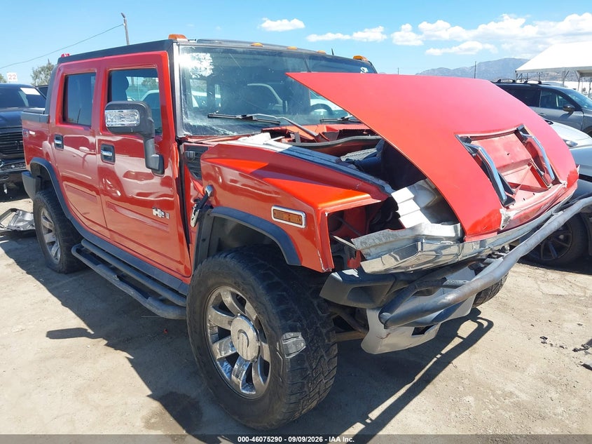 2009 Hummer H2 VIN 5GRGN02209H103026 IAAI salvage auction — FRONT END, App For Dup Salv Title - Dealer (California), sold $6,900 on 2026-09-23 (photo 1)