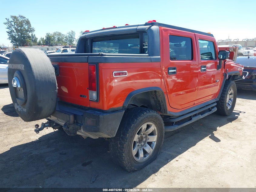 2009 Hummer H2 VIN 5GRGN02209H103026 IAAI salvage auction — FRONT END, App For Dup Salv Title - Dealer (California), sold $6,900 on 2026-09-23 (photo 4)