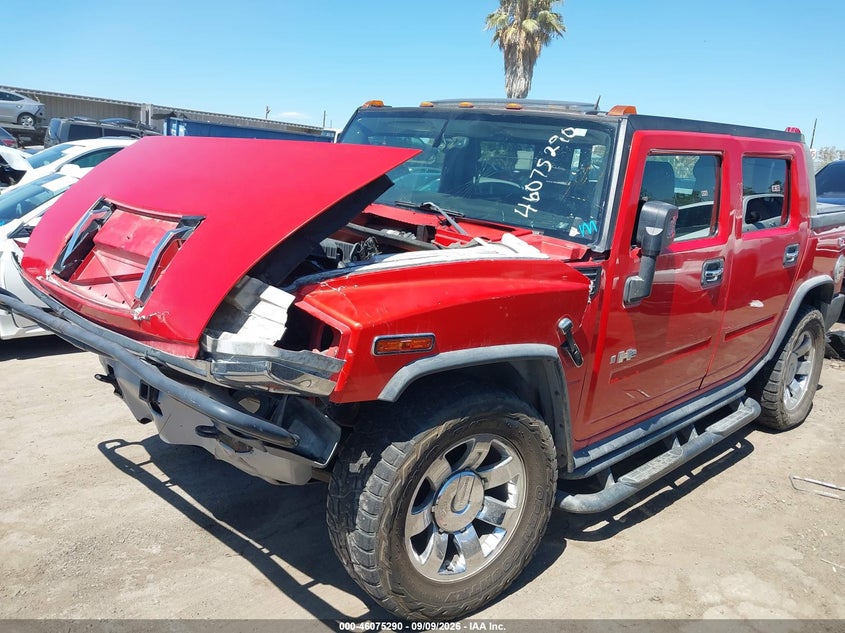 2009 Hummer H2 VIN 5GRGN02209H103026 IAAI salvage auction — FRONT END, App For Dup Salv Title - Dealer (California), sold $6,900 on 2026-09-23 (photo 6)