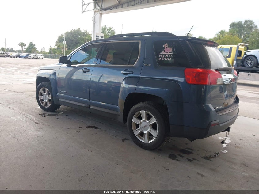 2012 GMC Terrain VIN 2GKFLTEK5C6187362 IAAI salvage auction — Rear, Clear, sold $800 on 2026-10-14 (photo 3)