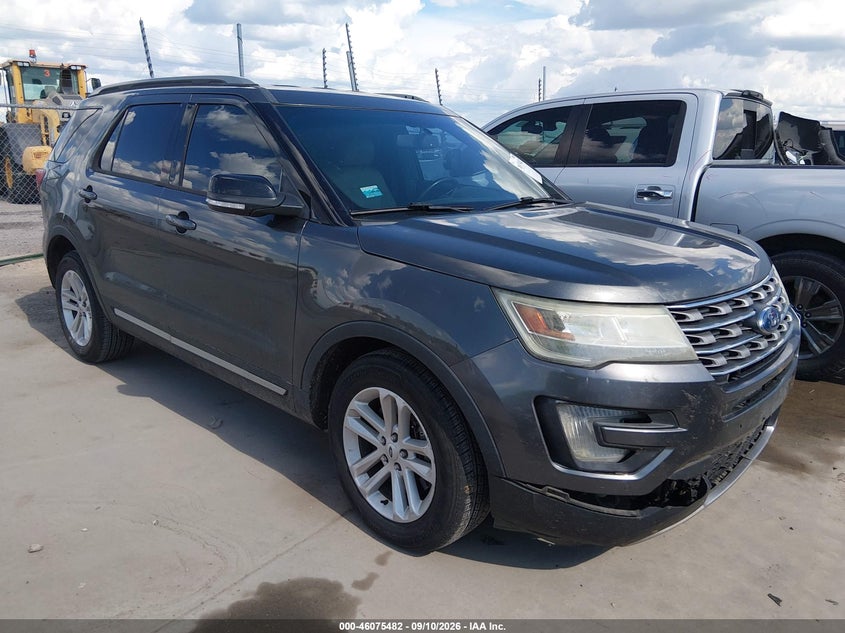 2016 Ford Explorer VIN 1FM5K7D8XGGC40064 IAAI salvage auction — FRONT END, Wait Title, sold $1,700 on 2026-10-01 (photo 1)