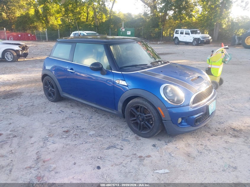 2012 Mini Cooper VIN WMWSV3C57CTY19445 IAAI salvage auction — FRONT END, Clear (Georgia), sold $875 on 2026-09-18 (photo 1)