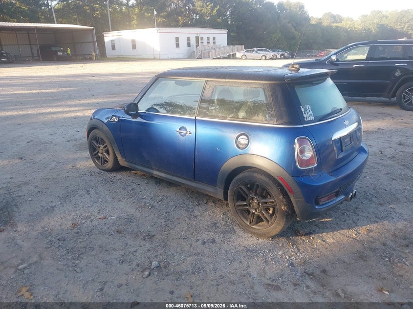 2012 Mini Cooper VIN WMWSV3C57CTY19445 IAAI salvage auction — FRONT END, Clear (Georgia), sold $875 on 2026-09-18 (photo 3)