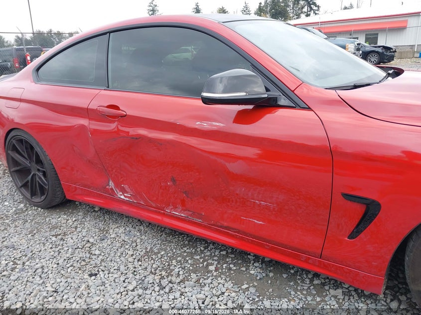 2015 BMW 4er VIN WBA3R1C55FK194597 IAAI salvage auction — SIDE, Salvage (Georgia), sold $9,000 on 2026-10-07 (photo 6)
