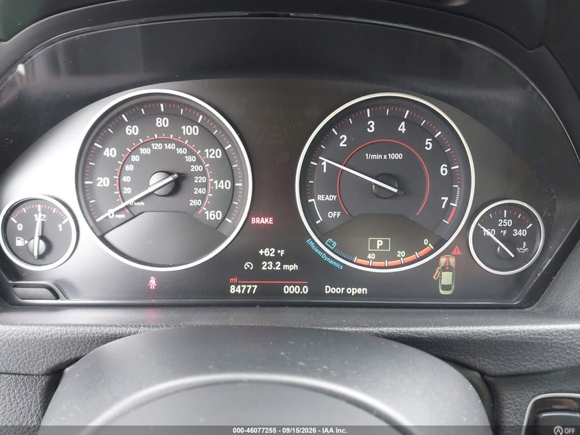 2015 BMW 4er VIN WBA3R1C55FK194597 IAAI salvage auction — SIDE, Salvage (Georgia), sold $9,000 on 2026-10-07 (photo 7)