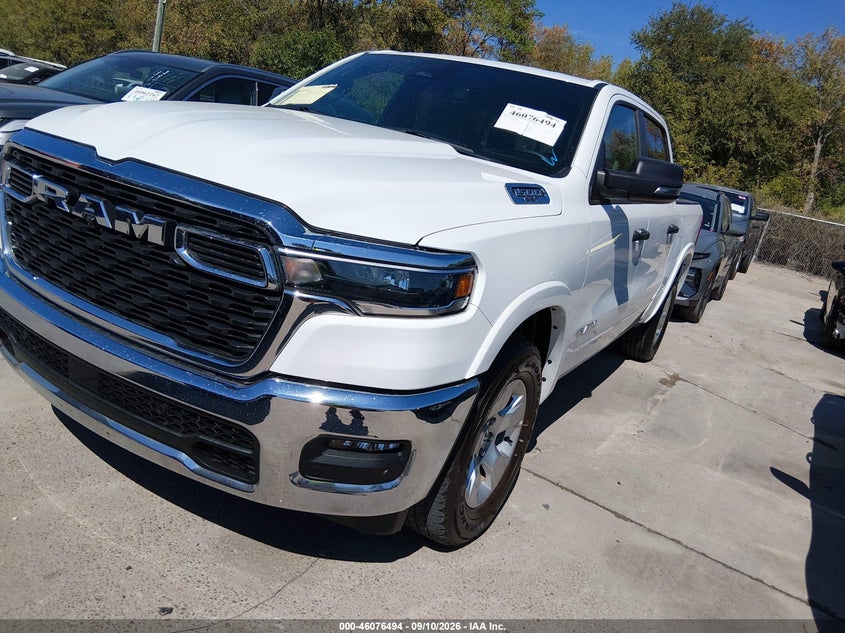2025 Ram 1500 VIN 1C6SRFFP5SN562432 IAAI salvage auction — UNDERCARRIAGE, Enterprise Vehicles Clear Only (Ohio), sold $25,900 on 2026-09-14 (photo 2)
