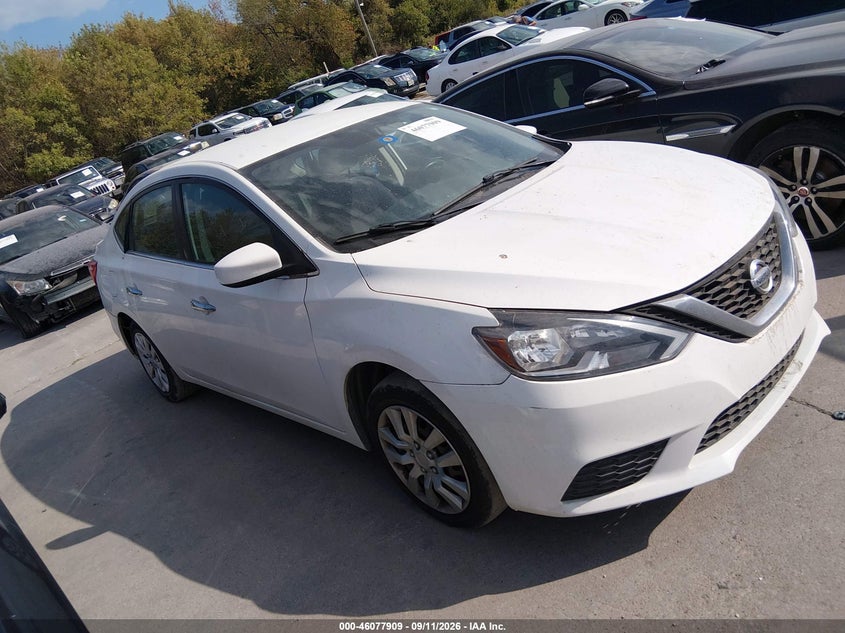 2017 Nissan Sentra VIN 3N1AB7AP1HL657295 IAAI salvage auction — NORMAL WEAR, Salvage Rebuilt (North Carolina), sold $1,100 on 2026-09-30 (photo 1)