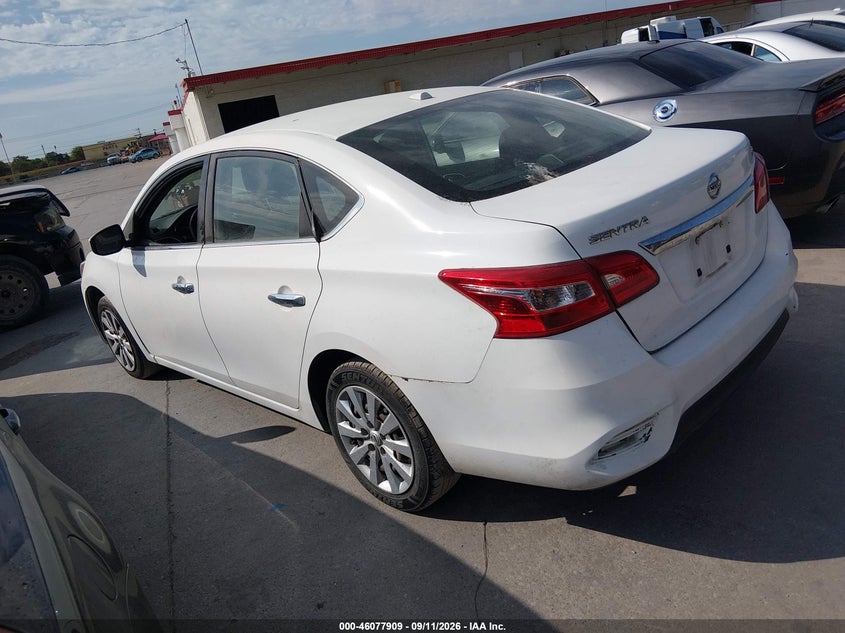 2017 Nissan Sentra VIN 3N1AB7AP1HL657295 IAAI salvage auction — NORMAL WEAR, Salvage Rebuilt (North Carolina), sold $1,100 on 2026-09-30 (photo 3)