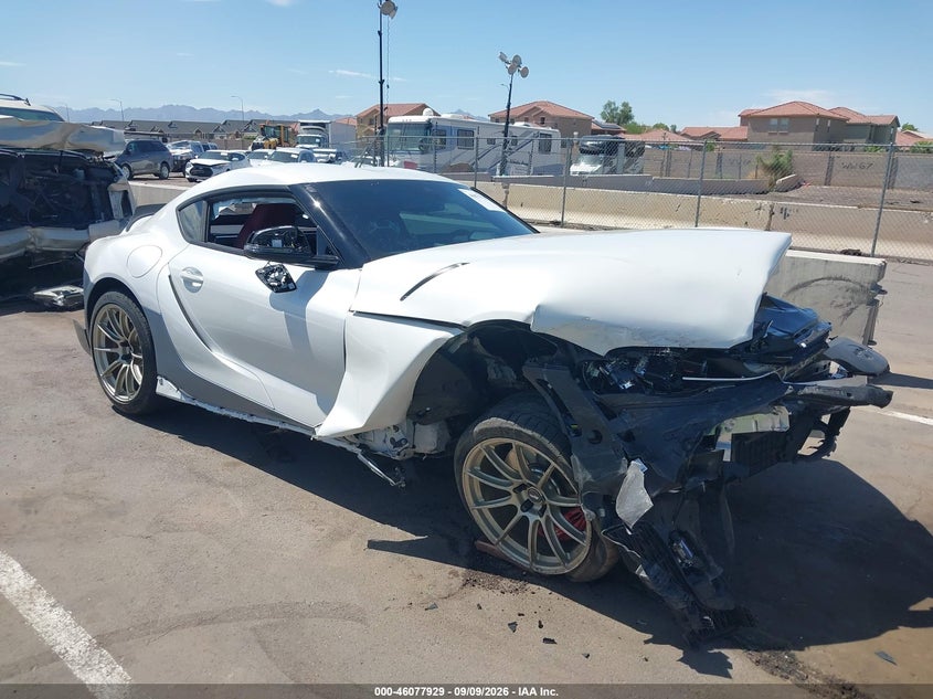 2022 Toyota Supra VIN WZ1DB0C04NW047416 — IAAI salvage auction photo