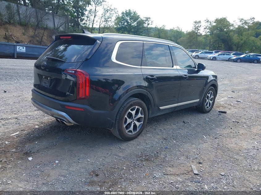 2020 Kia Telluride VIN 5XYP3DHC4LG038227 IAAI salvage auction — FRONT END, Wait Title, sold $6,700 on 2026-10-08 (photo 4)