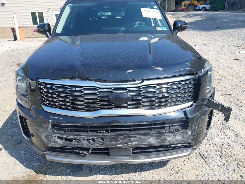 2020 Kia Telluride VIN 5XYP3DHC4LG038227 IAAI salvage auction — FRONT END, Wait Title, sold $6,700 on 2026-10-08 (photo 6)