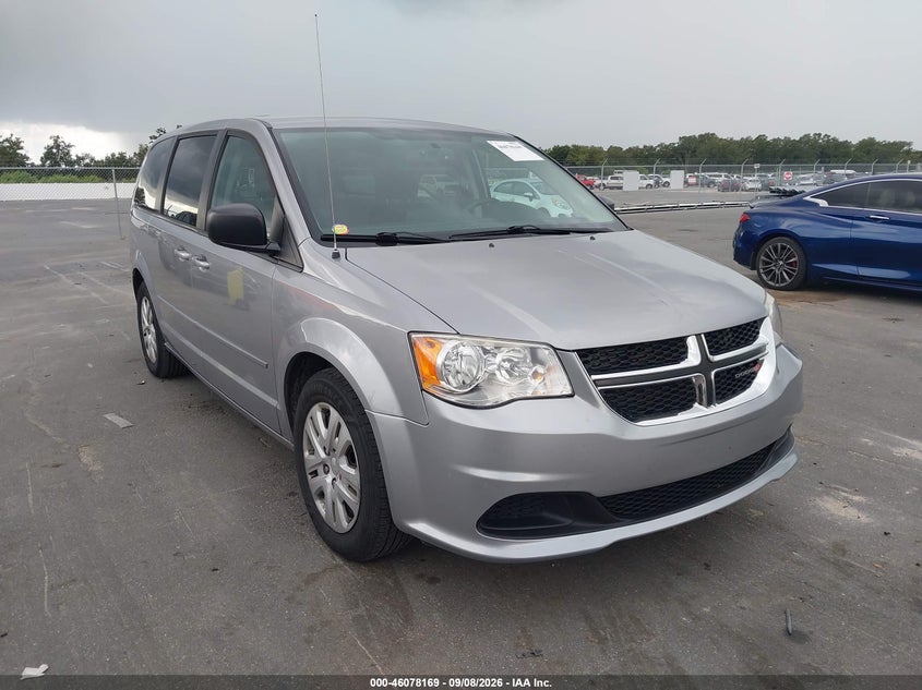 2016 Dodge Caravan VIN 2C4RDGBG2GR350678 IAAI salvage auction — NORMAL WEAR, Clear (Michigan), sold $1,525 on 2026-09-15 (photo 1)