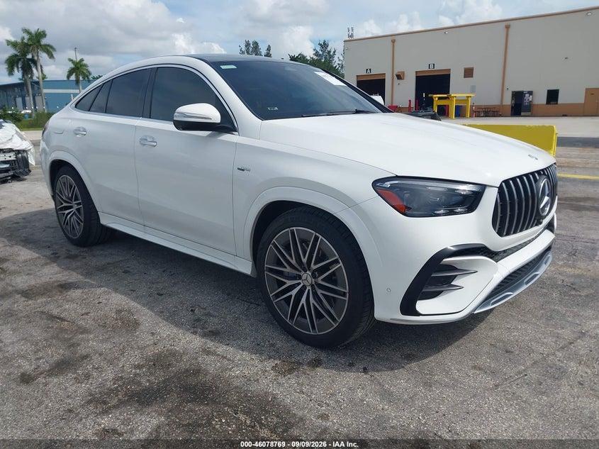 2024 Mercedes-benz Amg gle coupe VIN 4JGFD6BB6RB151941 — IAAI salvage auction photo