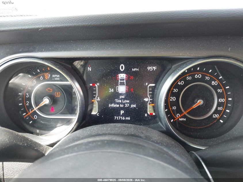 2023 Jeep Gladiator VIN 1C6HJTAG7PL577721 IAAI salvage auction — NORMAL WEAR, Clear (Tennessee), sold $20,000 on 2026-09-18 (photo 7)