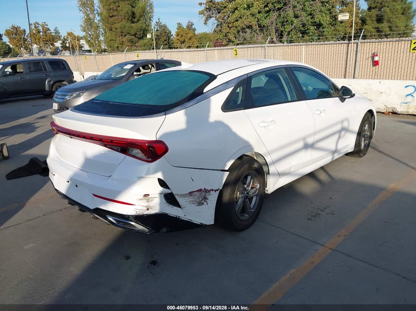 2022 Kia K5 VIN 5XXG14J24NG135538 IAAI salvage auction — RIGHT REAR, Salvage (Arizona), sold $25 on 2026-10-02 (photo 4)