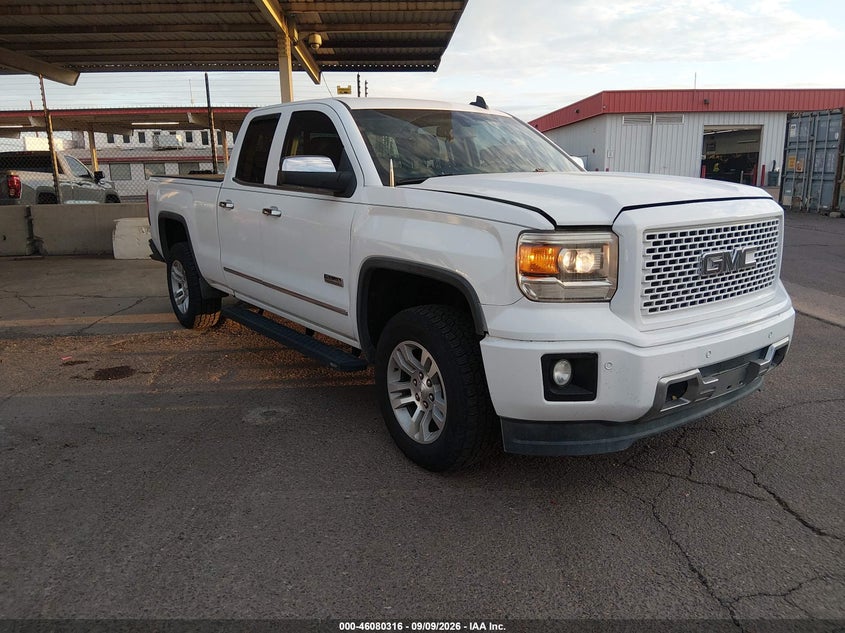 2015 GMC Sierra 1500 VIN 1GTV2VEC5FZ241640 IAAI salvage auction — FRONT END, Restored (Arizona), sold $3,450 on 2026-10-13 (photo 1)