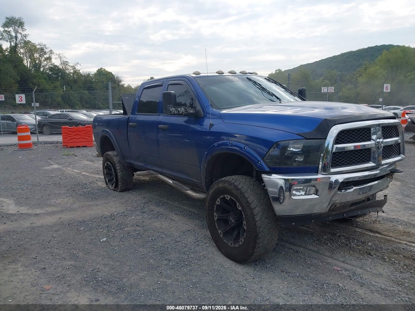 2015 Ram 2500 VIN 3C6UR5CL4FG501012 IAAI salvage auction — FRONT END, Wait Title, sold $5,500 on 2026-10-18 (photo 1)