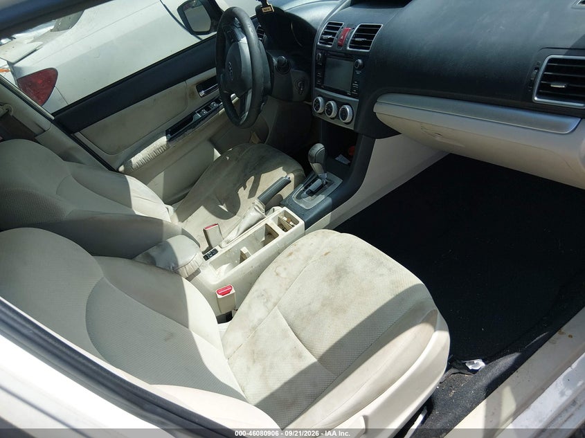 2015 Subaru Impreza VIN JF1GJAK67FH008499 IAAI salvage auction — NORMAL WEAR, Original (Texas), sold $325 on 2026-10-11 (photo 5)