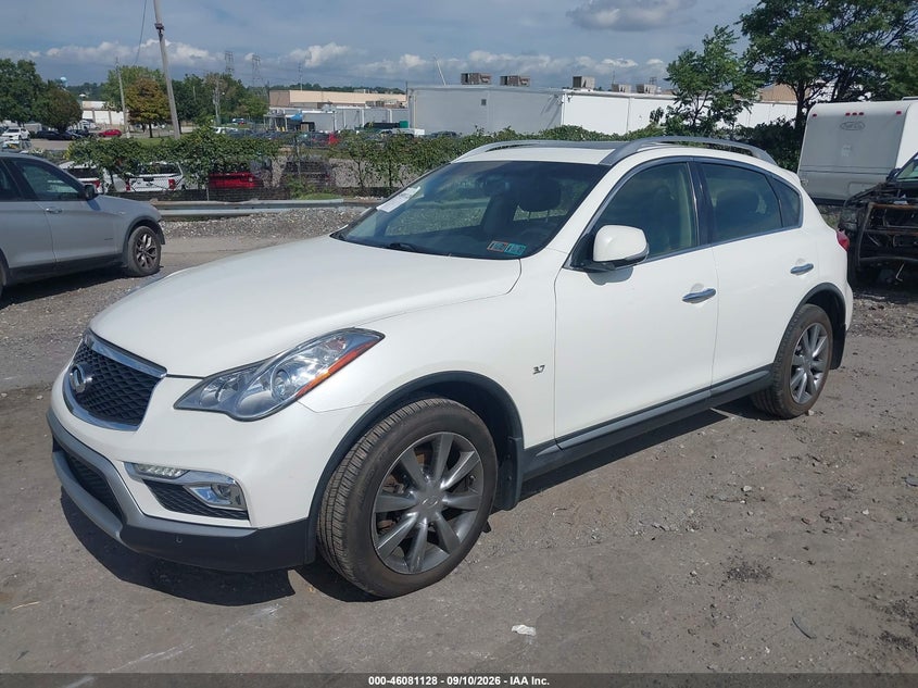 2017 Infiniti Qx50 VIN JN1BJ0RR8HM416280 IAAI salvage auction — SIDE, Salvage (Pennsylvania), sold $1,950 on 2026-09-17 (photo 2)