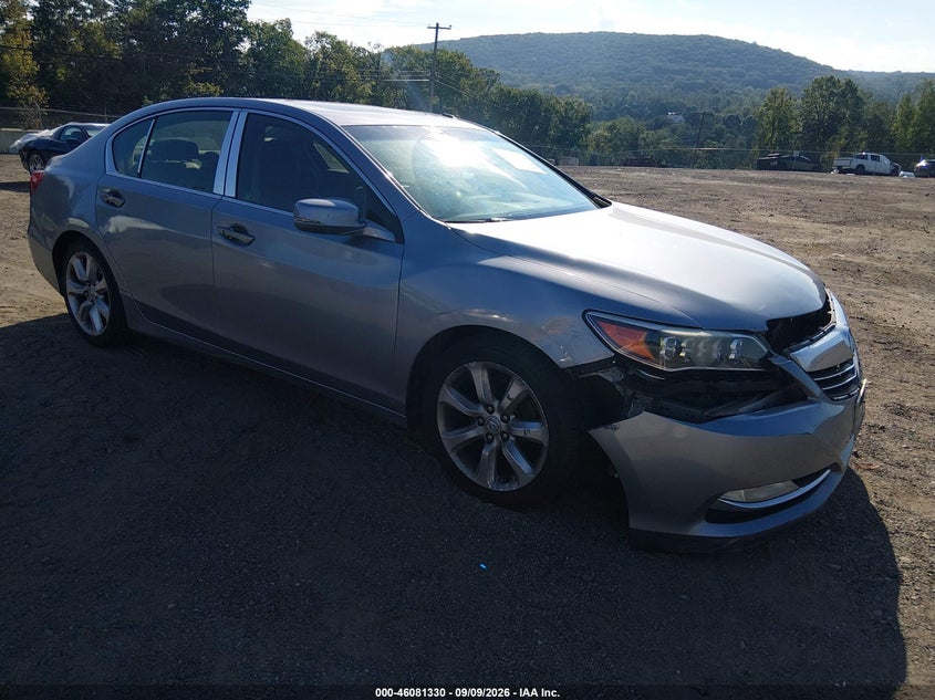 2014 Acura RLX VIN JH4KC1F32EC002912 IAAI salvage auction — NORMAL WEAR, Clear (New Jersey), sold $775 on 2026-09-26 (photo 1)