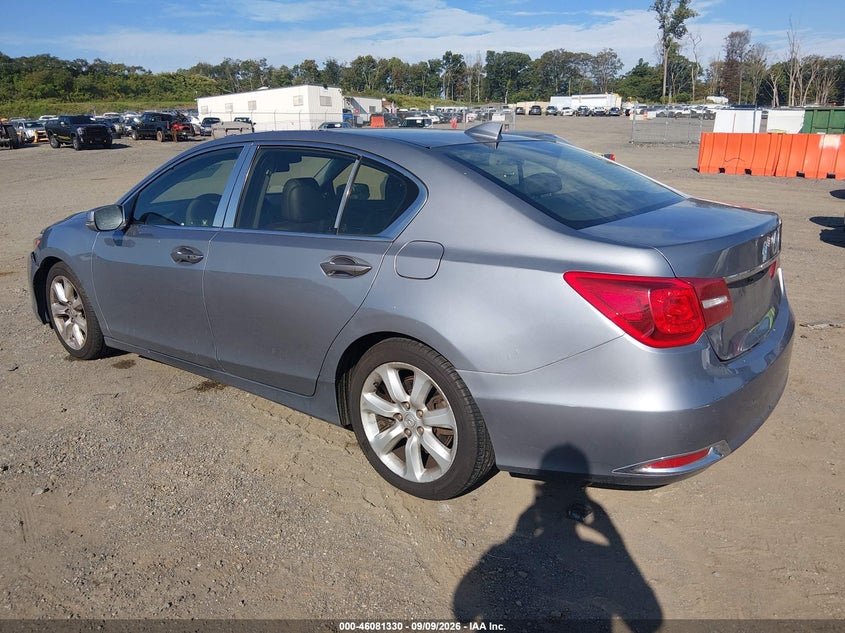 2014 Acura RLX VIN JH4KC1F32EC002912 IAAI salvage auction — NORMAL WEAR, Clear (New Jersey), sold $775 on 2026-09-26 (photo 3)