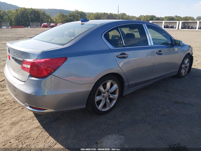 2014 Acura RLX VIN JH4KC1F32EC002912 IAAI salvage auction — NORMAL WEAR, Clear (New Jersey), sold $775 on 2026-09-26 (photo 4)