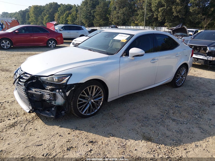 2017 Lexus Is VIN JTHBA1D23H5043879 IAAI salvage auction — LEFT FRONT, Salvage (Georgia), sold $7,050 on 2026-10-15 (photo 2)