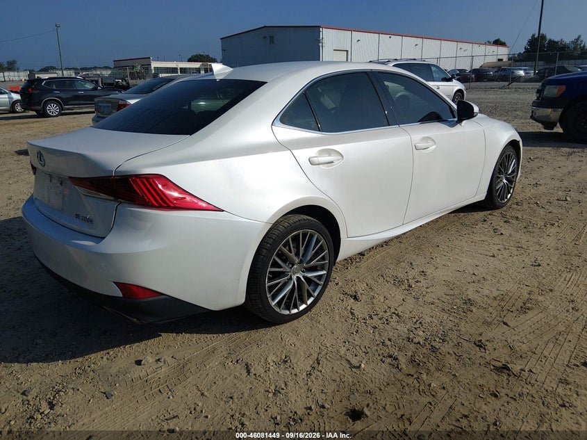 2017 Lexus Is VIN JTHBA1D23H5043879 IAAI salvage auction — LEFT FRONT, Salvage (Georgia), sold $7,050 on 2026-10-15 (photo 4)