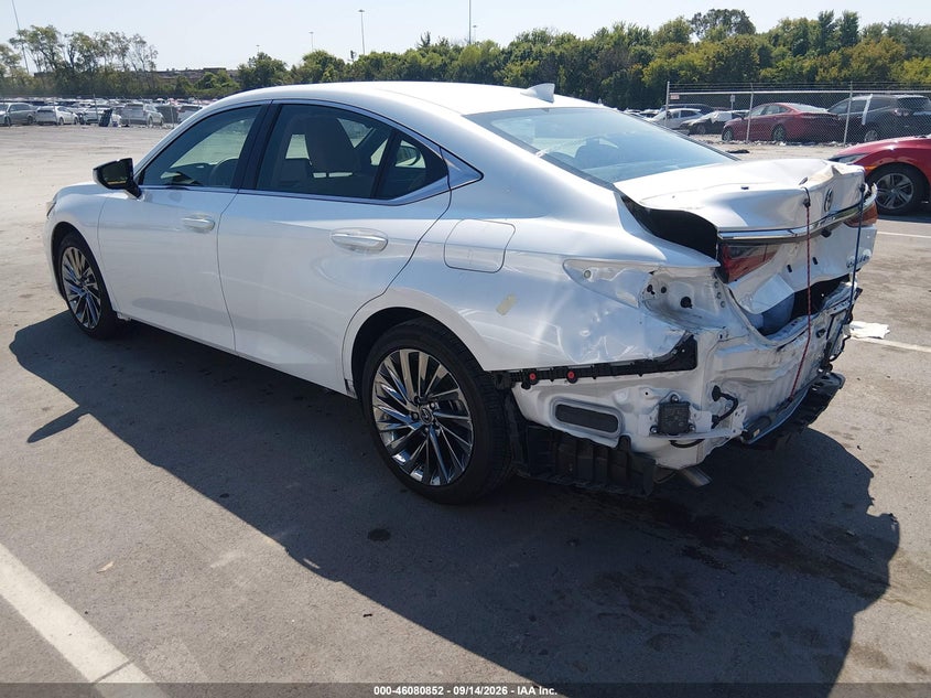 2024 Lexus ES VIN 58AFA1C11RU037635 IAAI salvage auction — REAR END, Salvage (Tennessee), sold $23,400 on 2026-10-03 (photo 3)