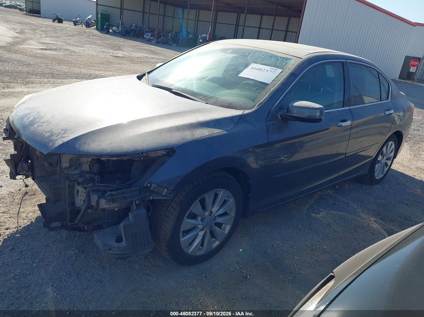 2014 Honda Accord VIN 1HGCR3F91EA037796 IAAI salvage auction — FRONT END, Original (Texas), sold $4,500 on 2026-09-22 (photo 2)