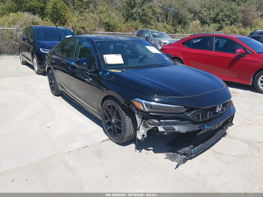 2026 Honda Civic VIN 2HGFE2F53TH604329 IAAI salvage auction — NORMAL WEAR, Enterprise Vehicles Clear Only (Texas), sold $22,400 on 2026-09-14 (photo 1)