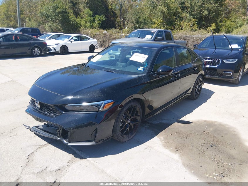 2026 Honda Civic VIN 2HGFE2F53TH604329 IAAI salvage auction — NORMAL WEAR, Enterprise Vehicles Clear Only (Texas), sold $22,400 on 2026-09-14 (photo 2)