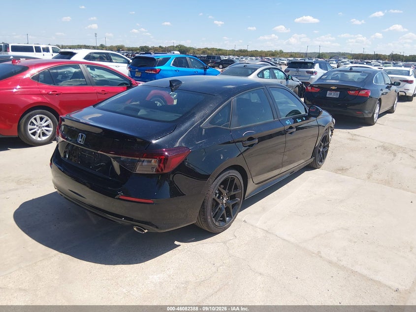 2026 Honda Civic VIN 2HGFE2F53TH604329 IAAI salvage auction — NORMAL WEAR, Enterprise Vehicles Clear Only (Texas), sold $22,400 on 2026-09-14 (photo 4)