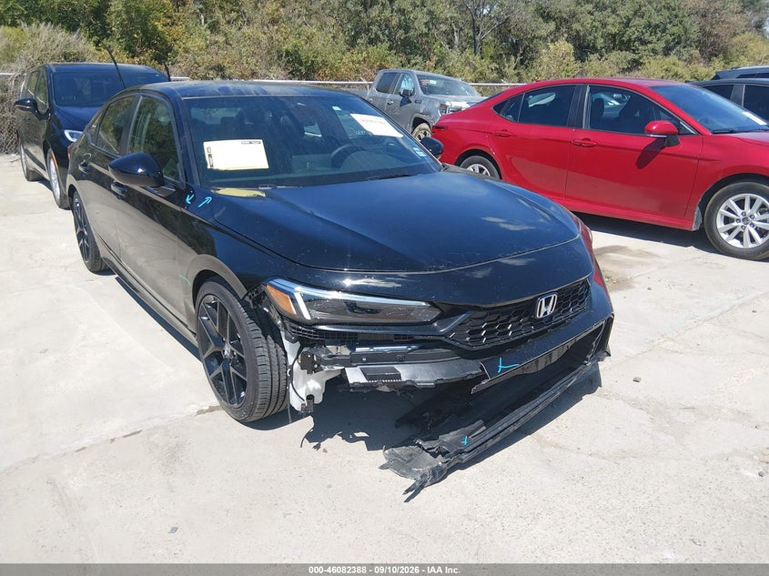 2026 Honda Civic VIN 2HGFE2F53TH604329 IAAI salvage auction — NORMAL WEAR, Enterprise Vehicles Clear Only (Texas), sold $22,400 on 2026-09-14 (photo 6)
