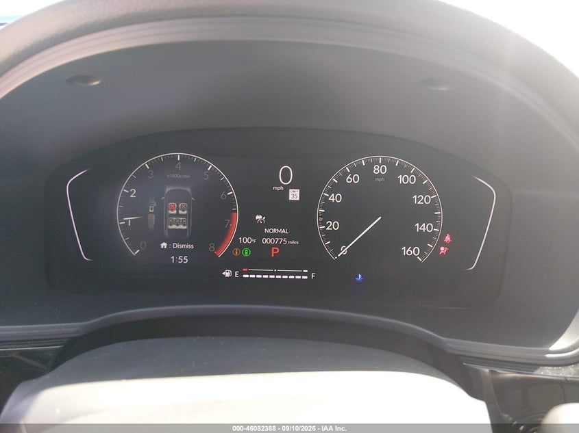 2026 Honda Civic VIN 2HGFE2F53TH604329 IAAI salvage auction — NORMAL WEAR, Enterprise Vehicles Clear Only (Texas), sold $22,400 on 2026-09-14 (photo 7)